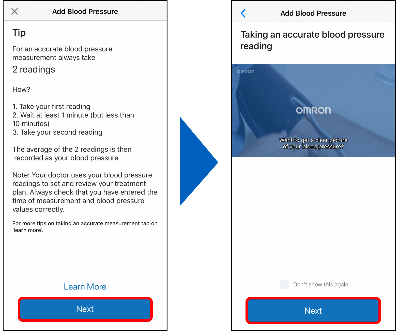 Measure Blood Pressure Task